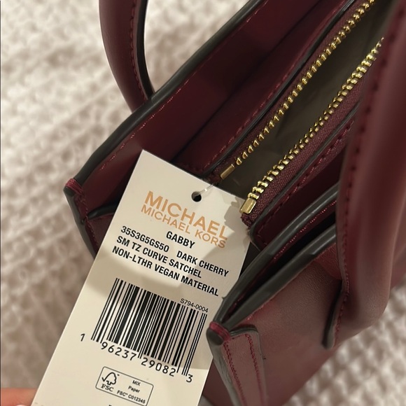 Michael Kors Burgundy Leather Handbag ♥️HP!♥️ - Picture 5 of 5